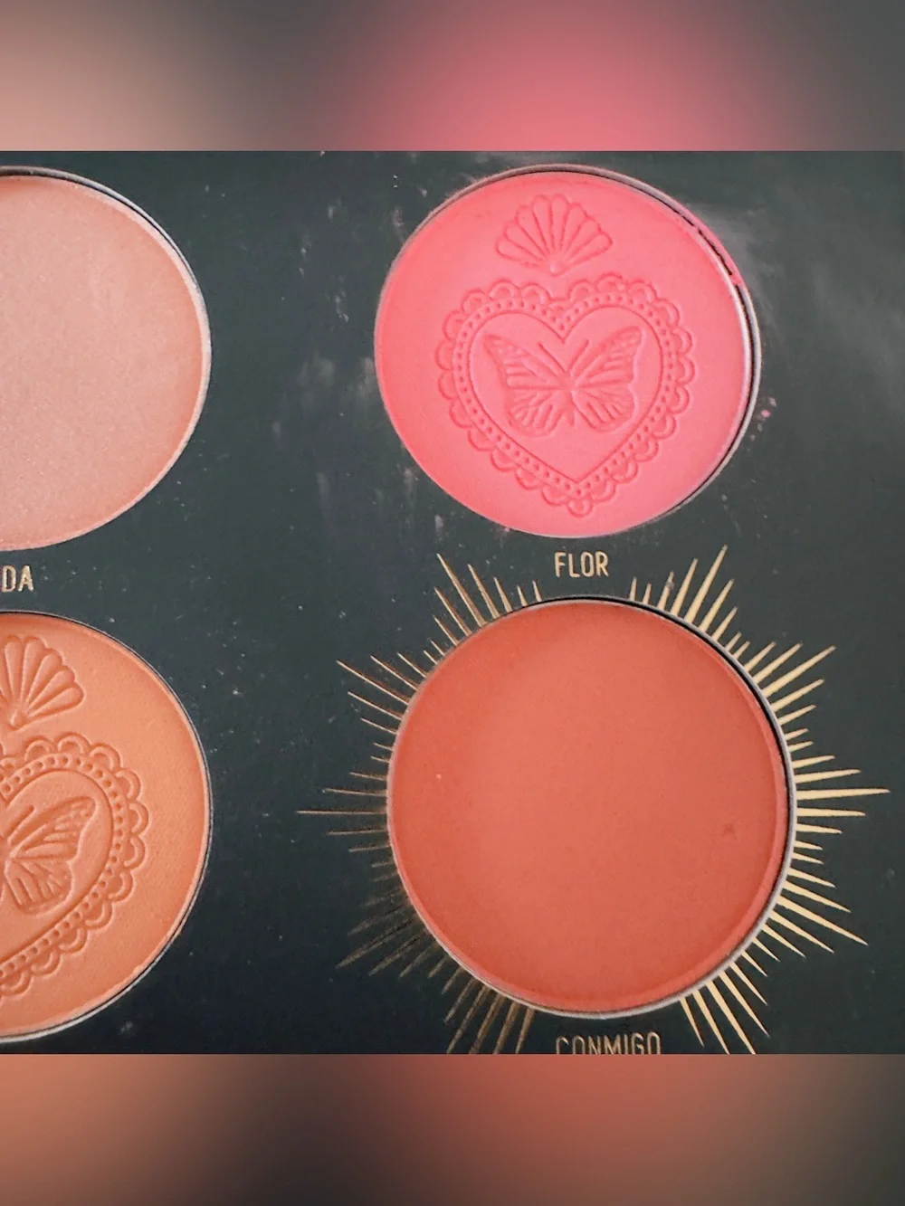 Melt Cosmetics Monarca Blush Palette - Peach, Pink, Tan & Brown Shades